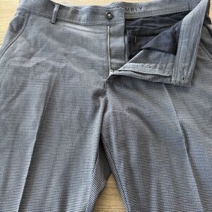 Free Assembly Mens Pants Black and White Check / Houndstooth Style Pant 36X30